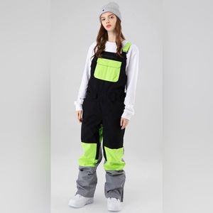 Snowverb ski snowboard bib overalls